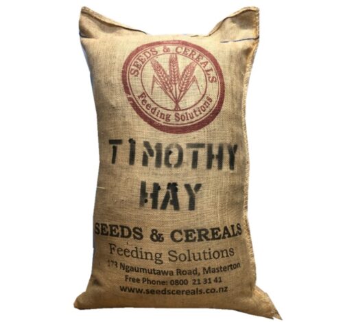 timothy hay bag